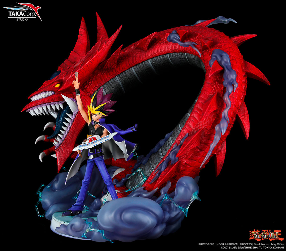 Yami Yugi & Slifer the Sky Dragon- Prototype Shown