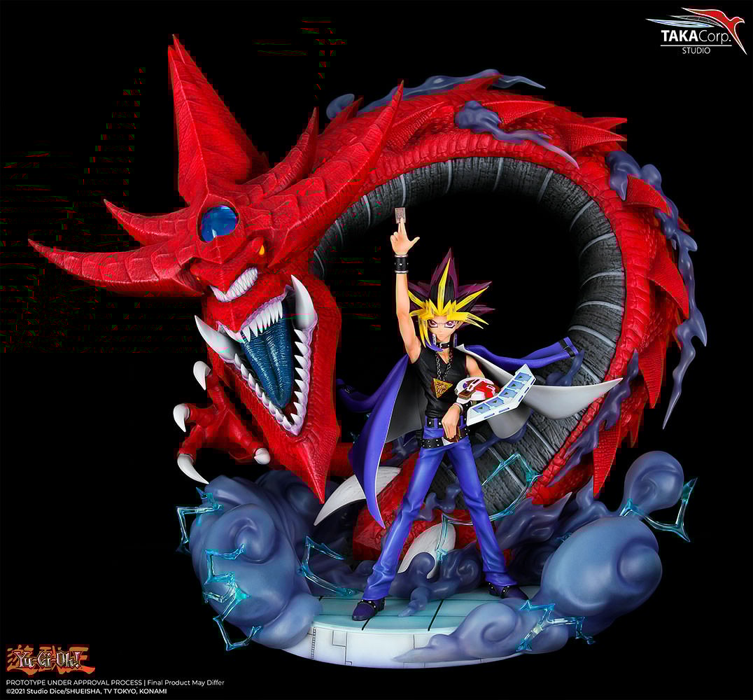 Yami Yugi & Slifer the Sky Dragon- Prototype Shown
