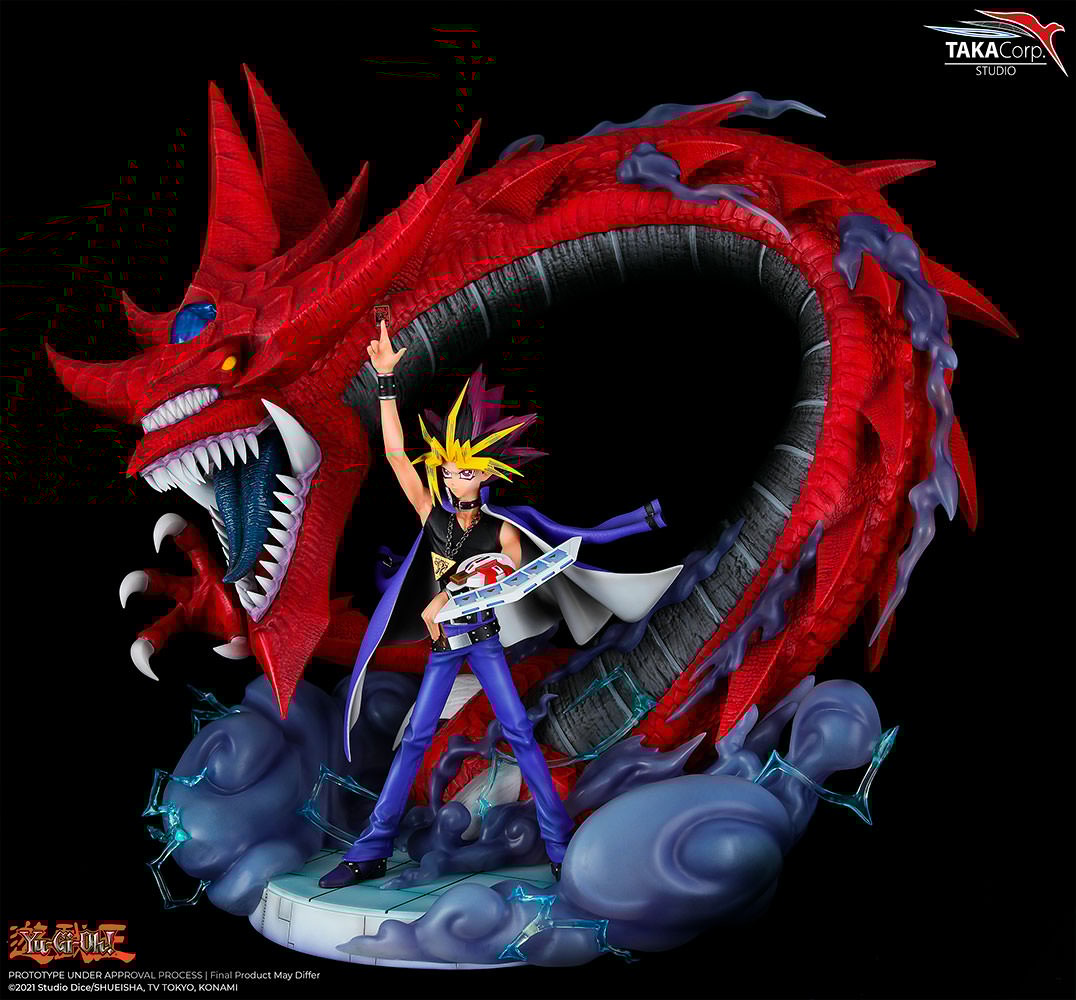 Yami Yugi & Slifer the Sky Dragon- Prototype Shown
