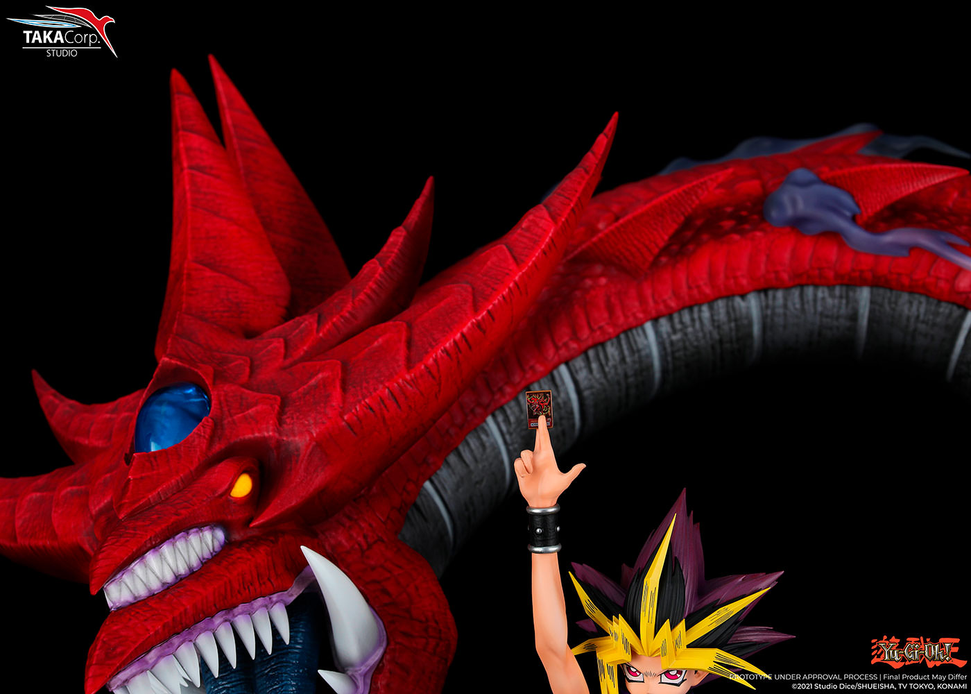 Yami Yugi & Slifer the Sky Dragon- Prototype Shown