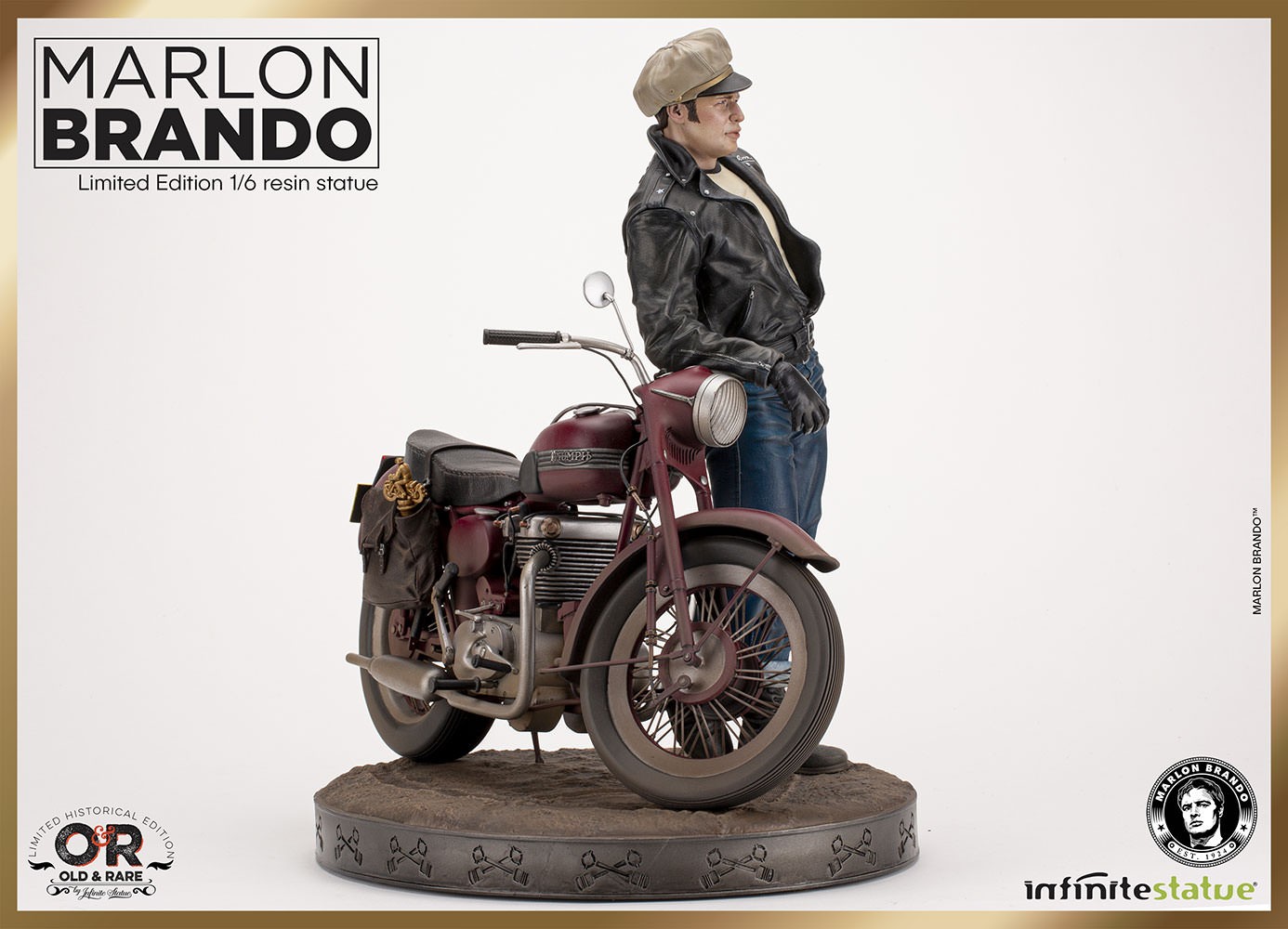 Marlon Brando With Bike