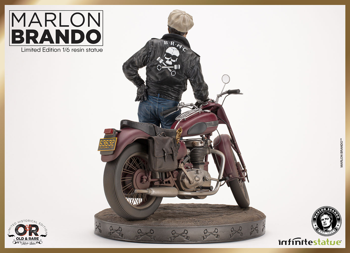 Marlon Brando With Bike