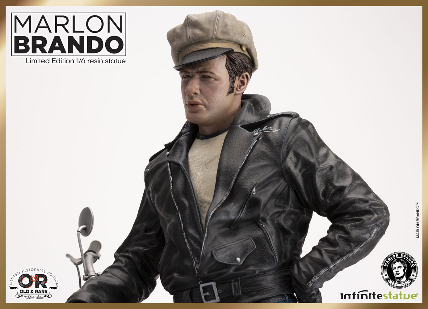 Marlon Brando With Bike
