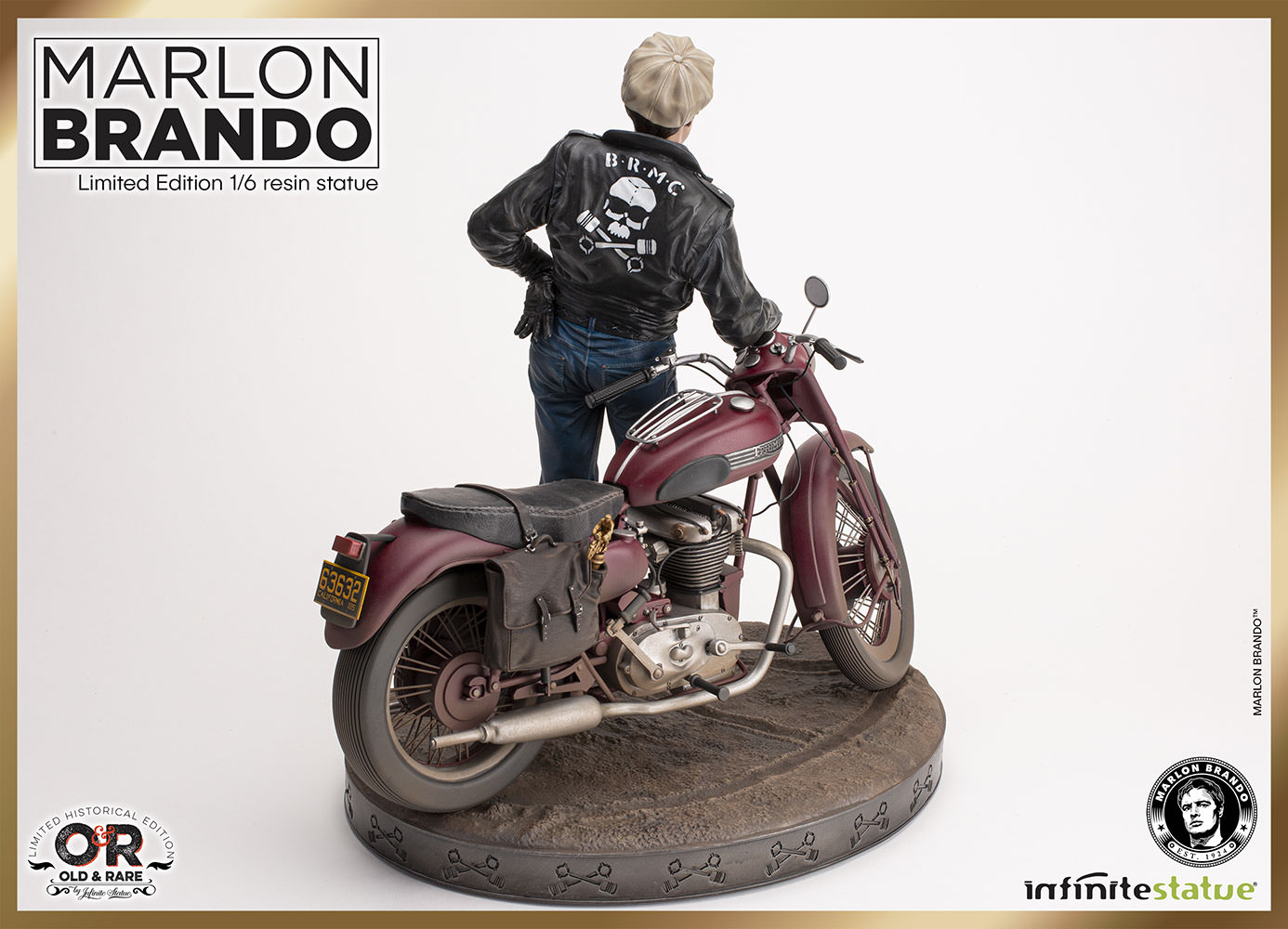 Marlon Brando With Bike