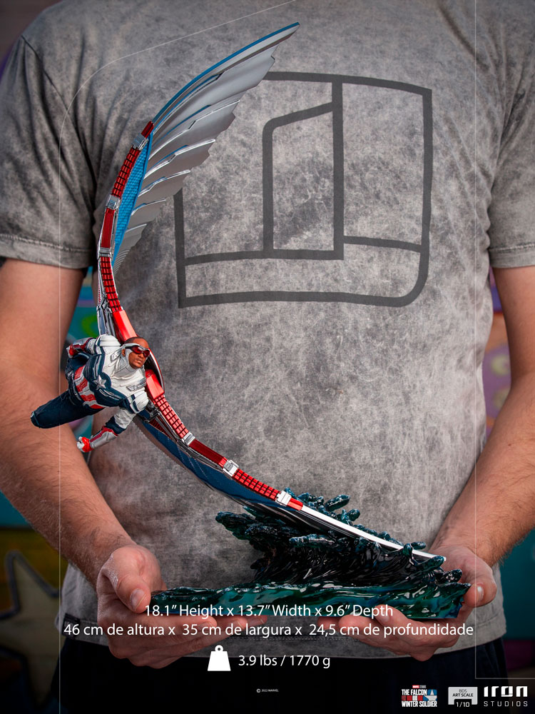 Captain America Sam Wilson Deluxe (Prototype Shown) View 9