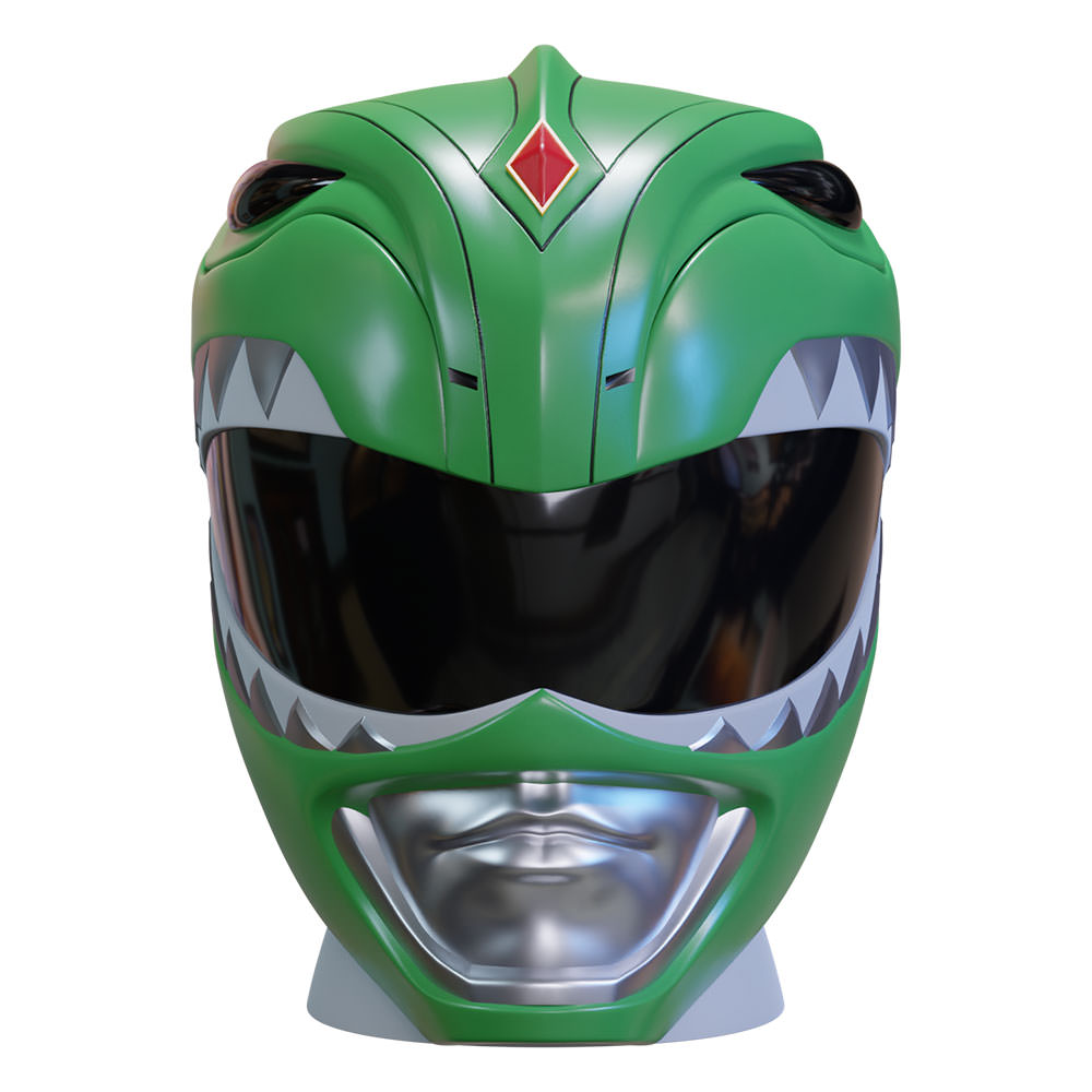 Green Ranger Helmet Pen Holder (Prototype Shown) View 5