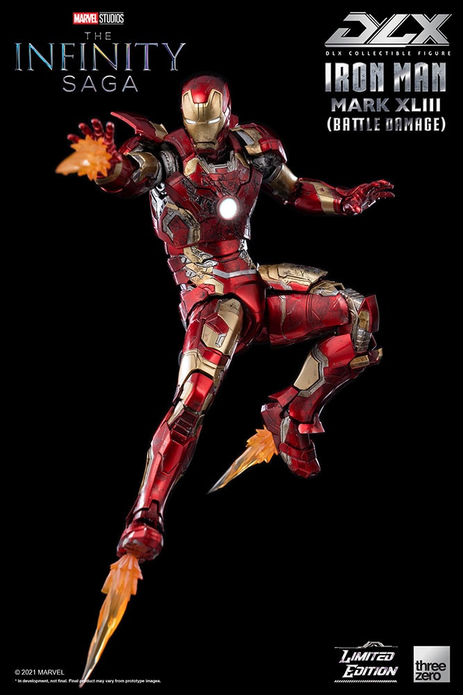 DLX Iron Man Mark 43 (Battle Damage)
