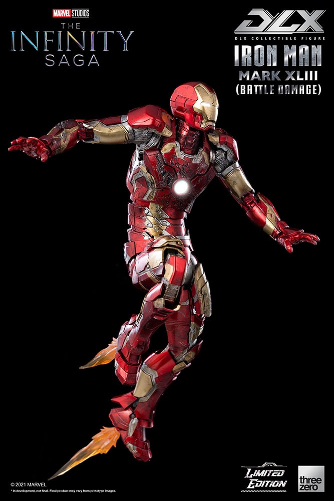 DLX Iron Man Mark 43 (Battle Damage)