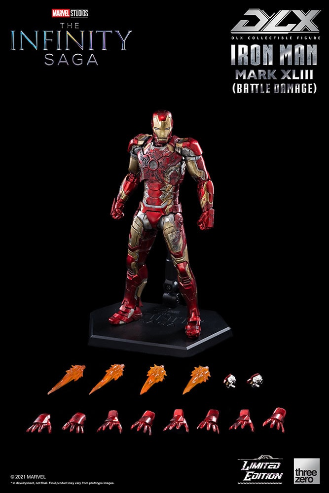 DLX Iron Man Mark 43 (Battle Damage)