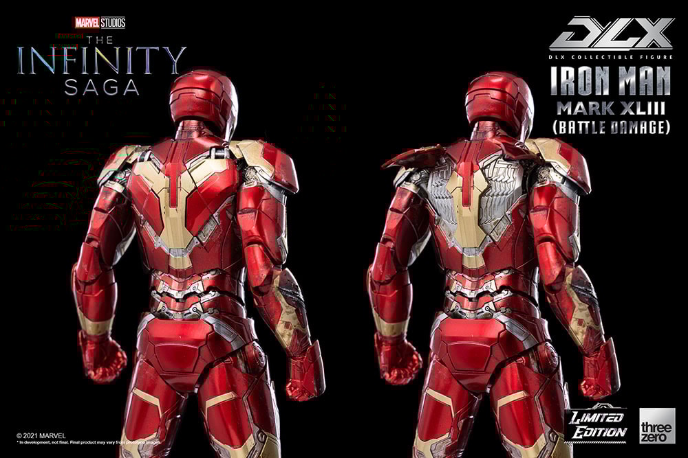 DLX Iron Man Mark 43 (Battle Damage)