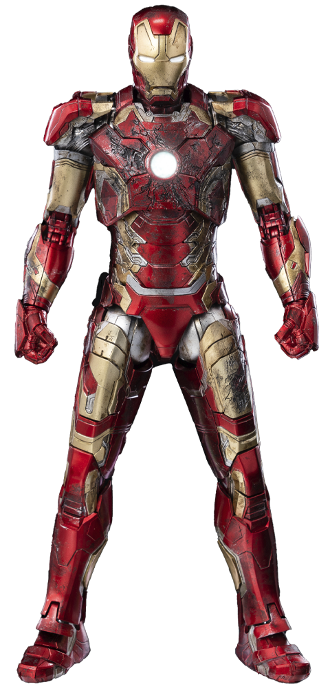DLX Iron Man Mark 43 (Battle Damage)