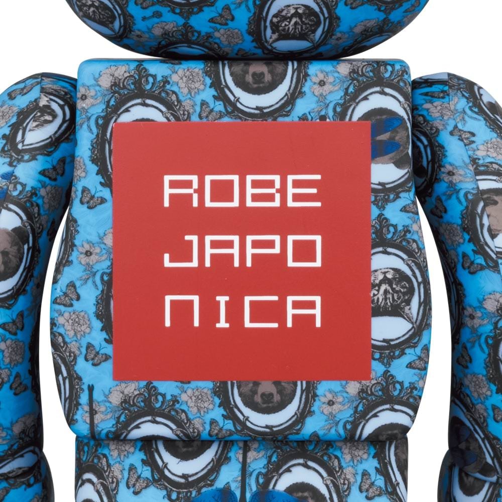 Be@rbrick Robe Japonica Mirror 100% and 400% Set- Prototype Shown