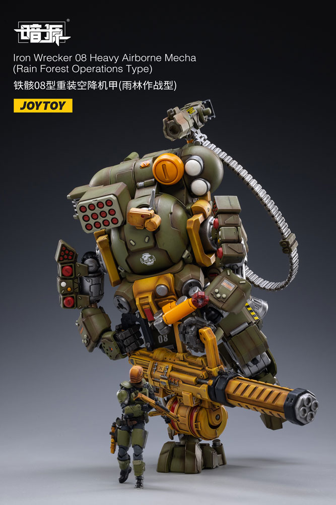 Iron Wrecker 08 Heavy Airborne Mecha (Rain Forest Operations Type) (Prototype Shown) View 3