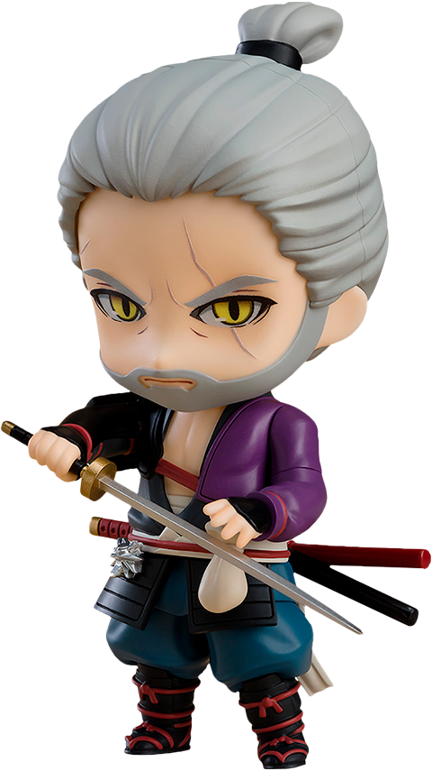 Geralt (Ronin Version) Nendoroid (Prototype Shown) View 6