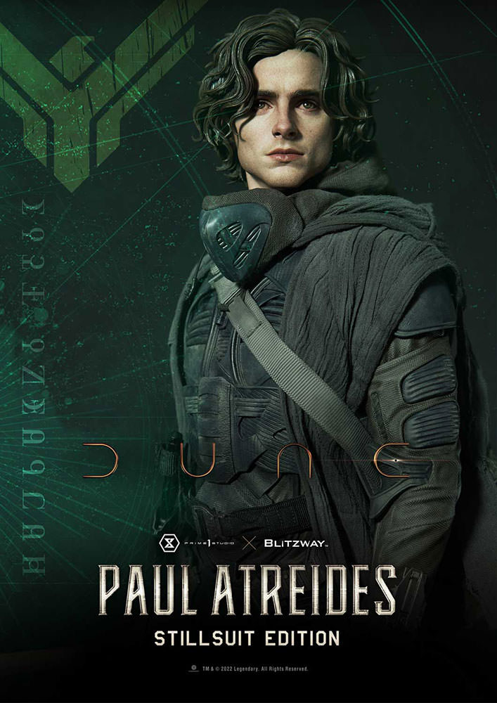 Dune Paul Atreides (Stillsuit Edition – Bonus Version) Quarter Scale Statue  Exclusive Edition (Prototype Shown) View 2