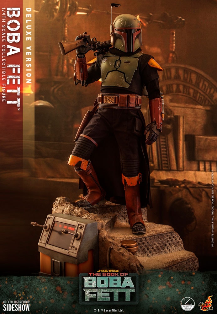 Star Wars Boba Fett (Deluxe Version) Quarter Scale Figure  (Prototype Shown) View 4