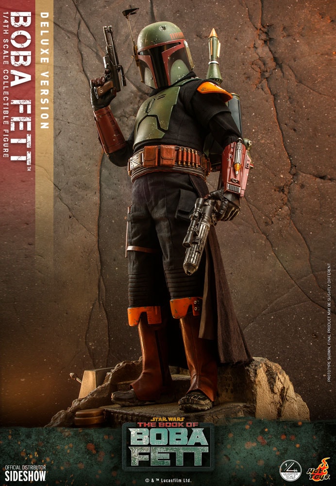 Star Wars Boba Fett (Deluxe Version) Quarter Scale Figure  (Prototype Shown) View 7