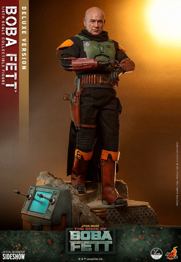 Star Wars Boba Fett (Deluxe Version) Quarter Scale Figure  (Prototype Shown) View 9