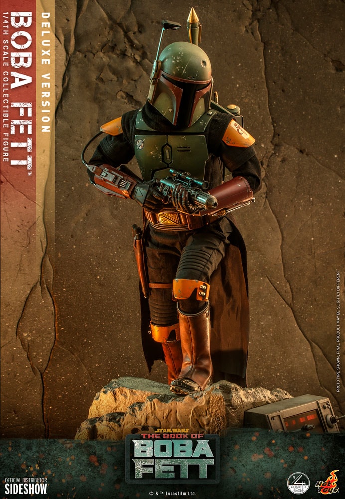 Star Wars Boba Fett (Deluxe Version) Quarter Scale Figure  (Prototype Shown) View 10