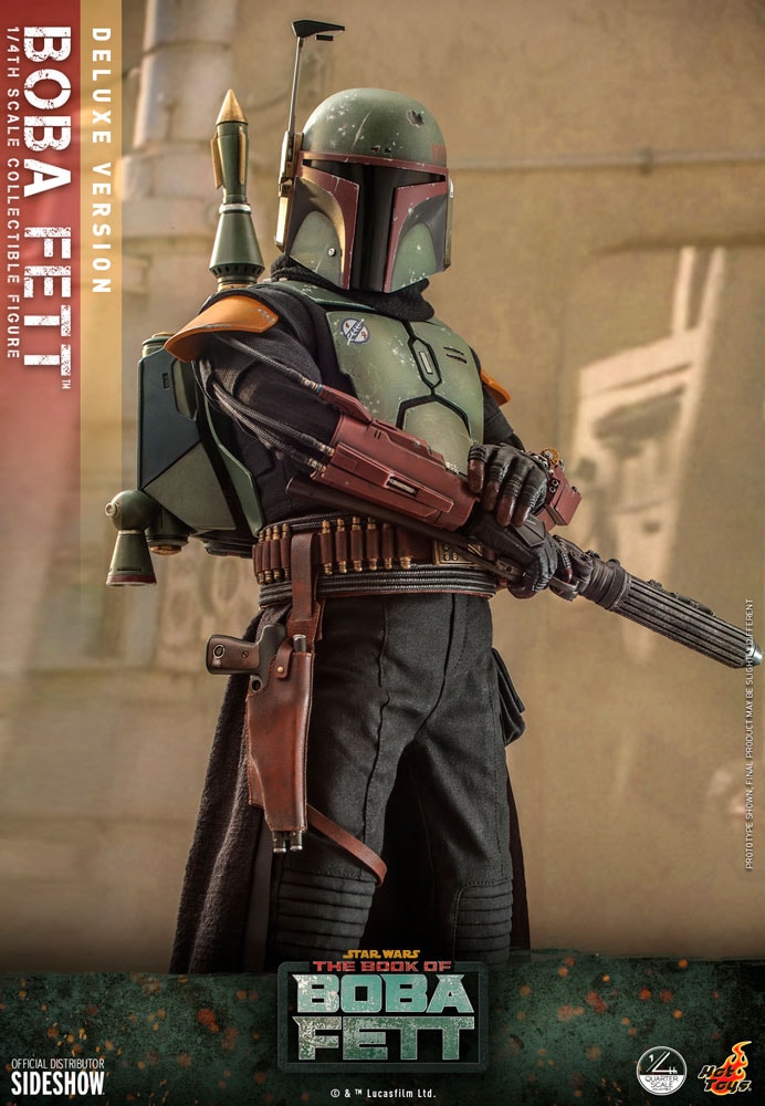 Star Wars The Book Of Boba Fett 1 4 Scale Hot Toys Action Figure