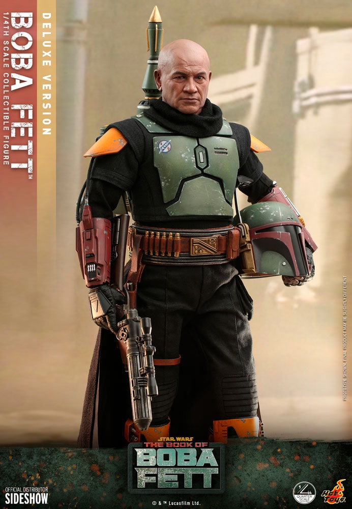 Star Wars Boba Fett (Deluxe Version) Quarter Scale Figure  (Prototype Shown) View 2