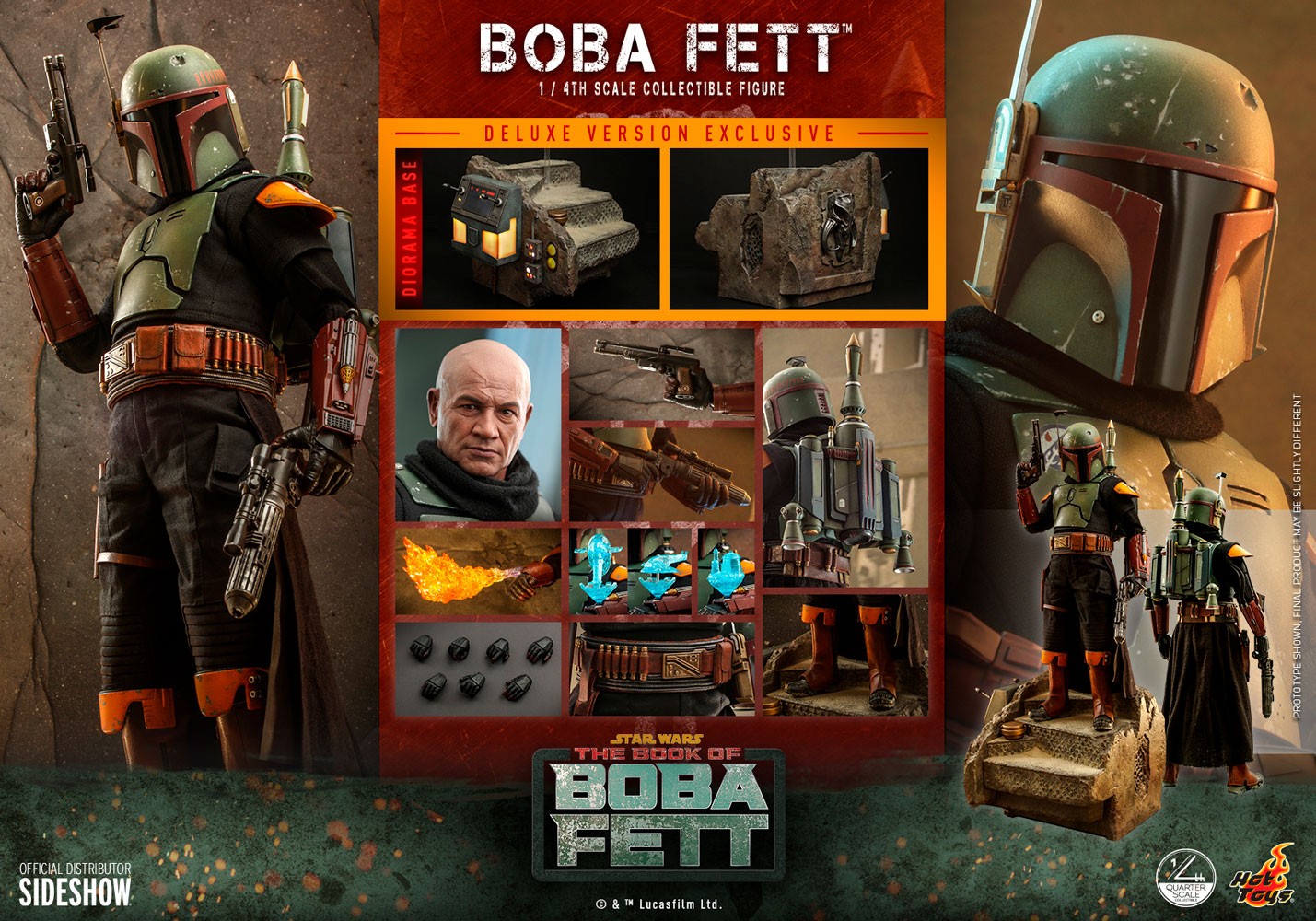Boba Fett (Deluxe Version) (Prototype Shown) View 19