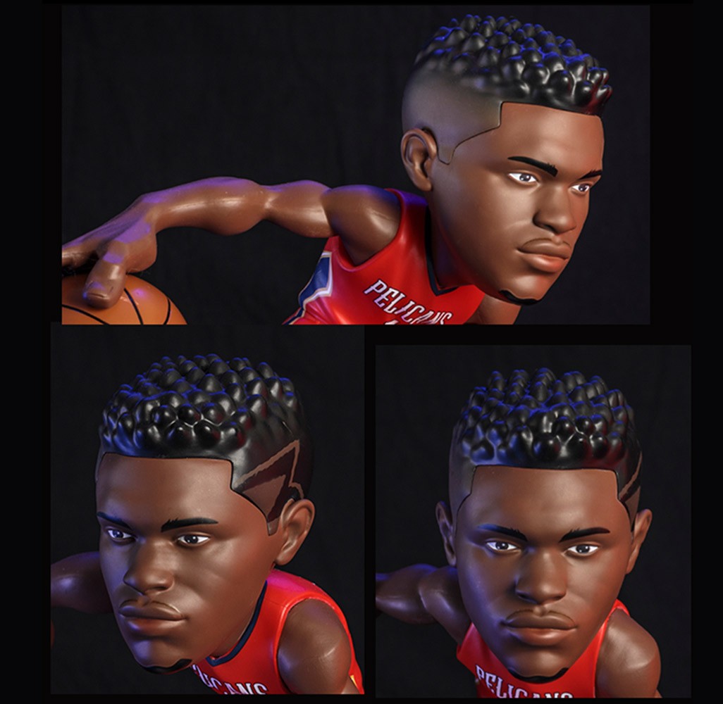 Zion Williamson SmALL-STARS (Red Jersey)- Prototype Shown