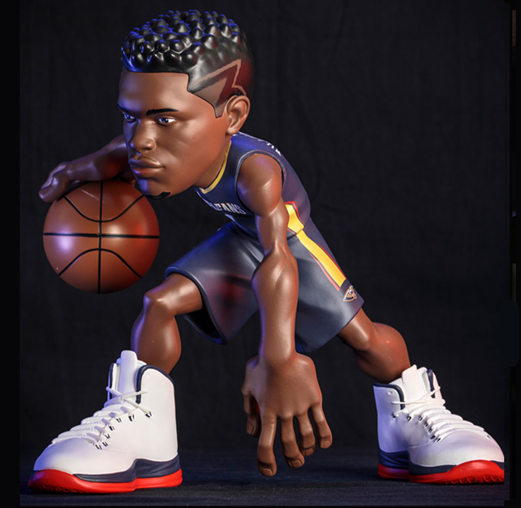 Zion Williamson SmALL-STARS (Navy Jersey)- Prototype Shown