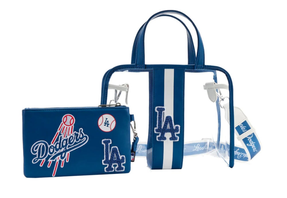 LA Dodgers Stadium Crossbody Bag with Pouch by Loungefly