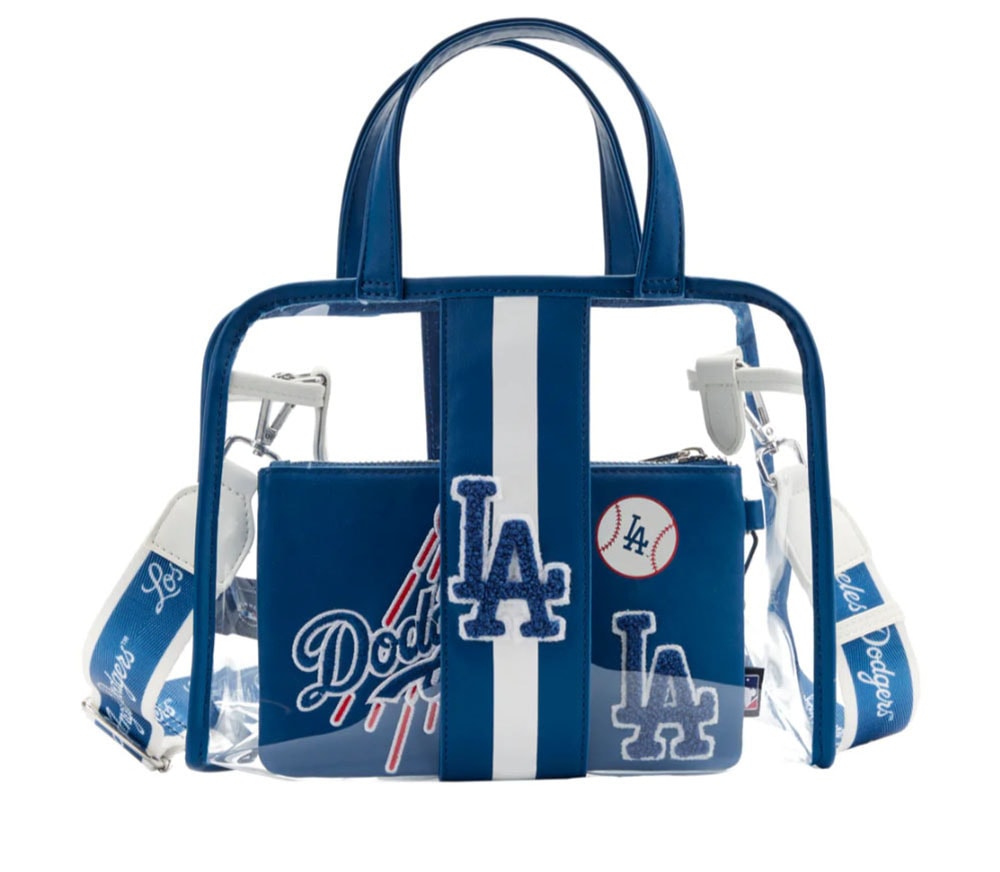 LA Dodgers Stadium Crossbody Bag with Pouch View 2