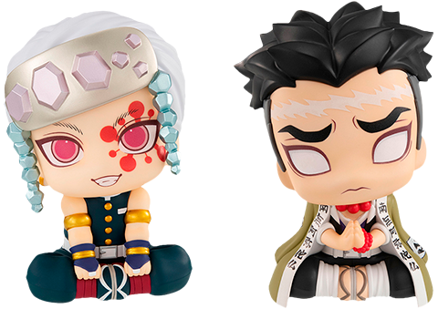 Tengen Uzui and Gyomei Himejima