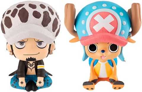 Trafalgar Law and Tony Tony Chopper