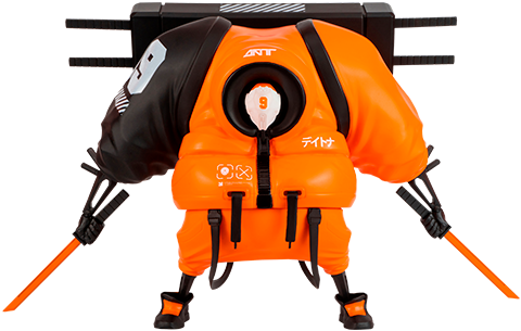 Master 9 Eyes (Orenji-San) (Prototype Shown) View 12