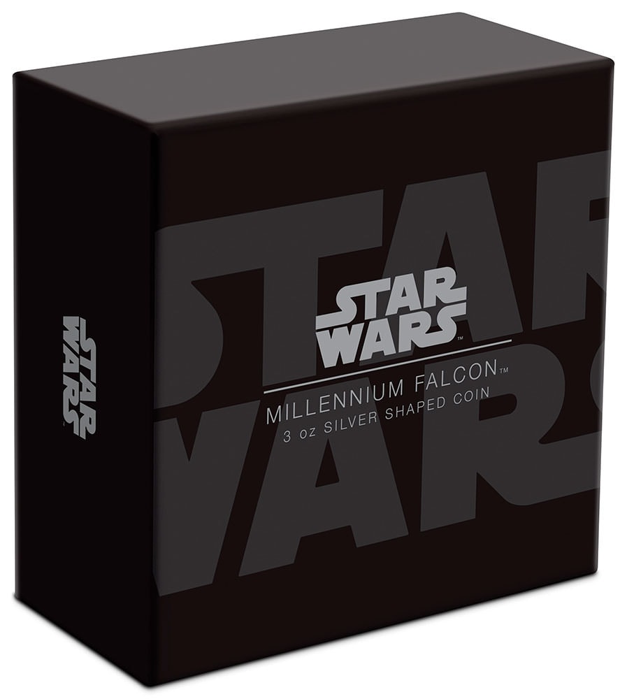 Millennium Falcon 3oz Silver Coin