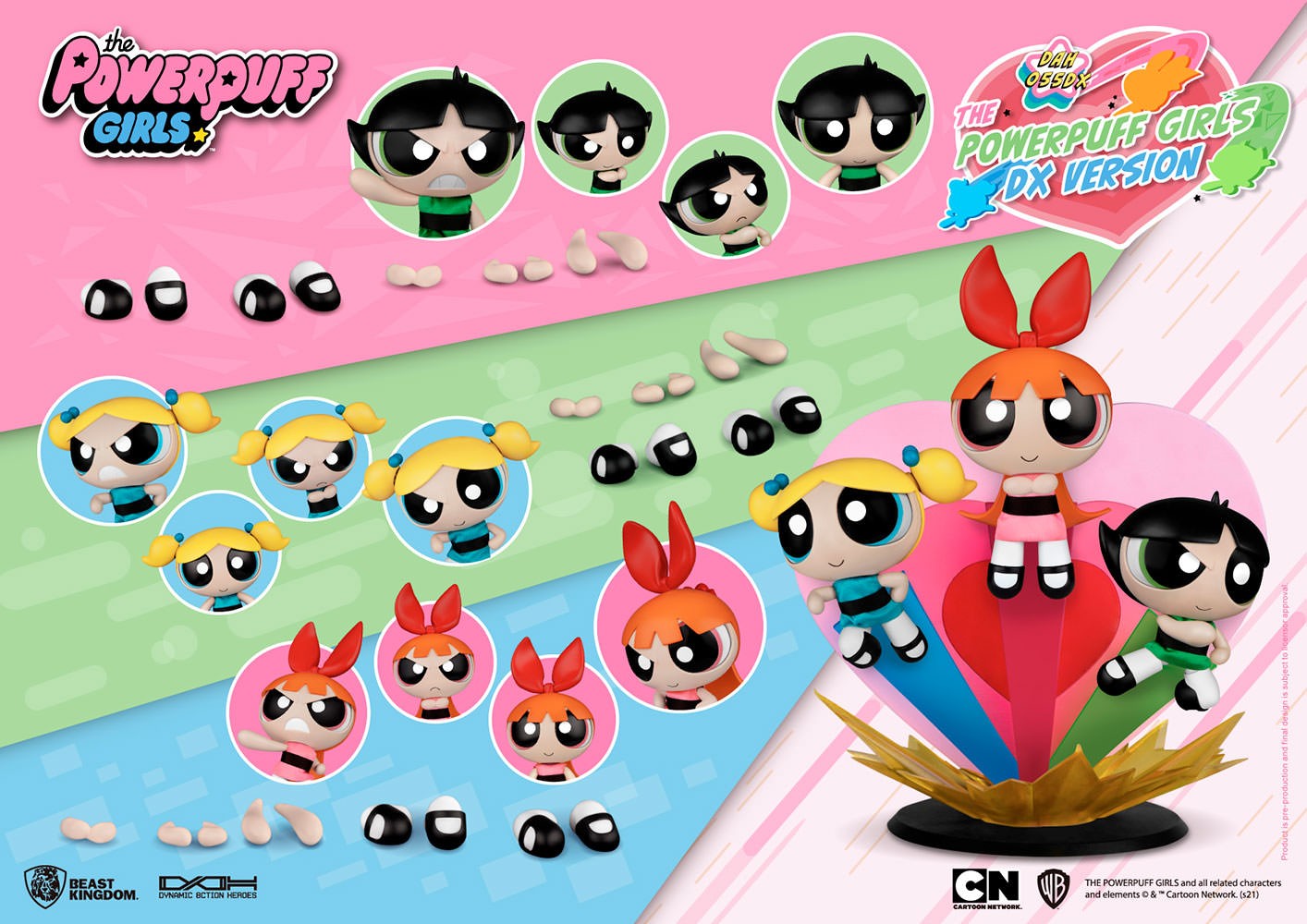 Powerpuff Girls Set- Prototype Shown