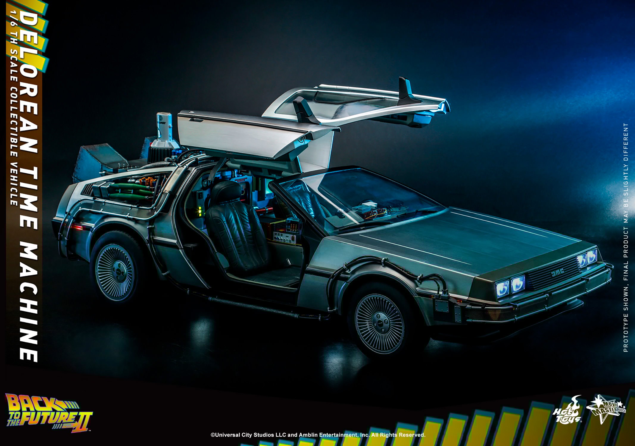 Delorean on sale toy car