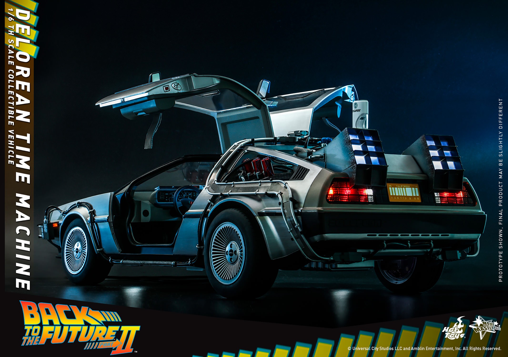 Poki - Regresso ao Futuro: Figura Doc Brown Delorean Presente · SD Toys ·  El Corte Inglés