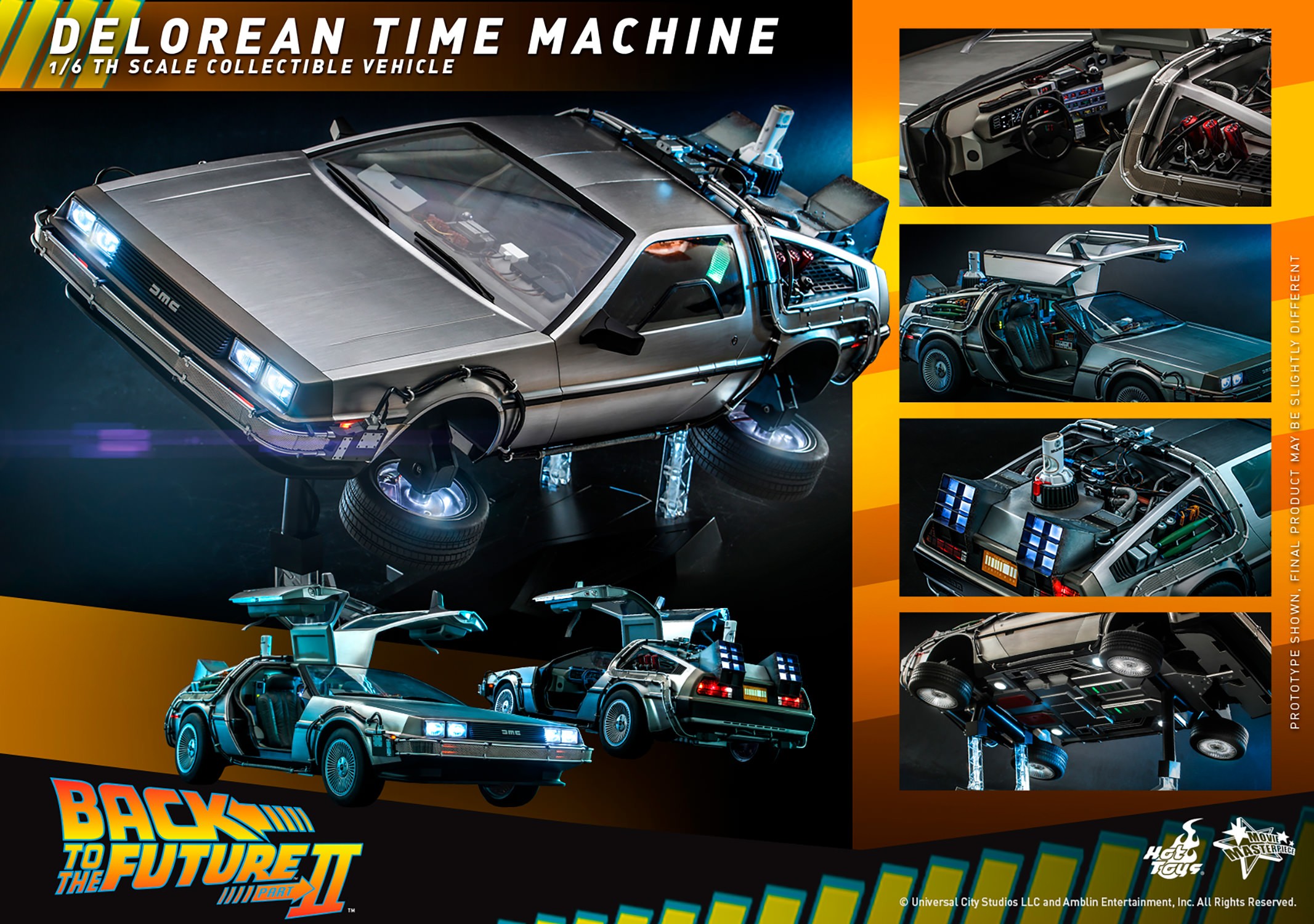 DeLorean Time Machine (Prototype Shown) View 20