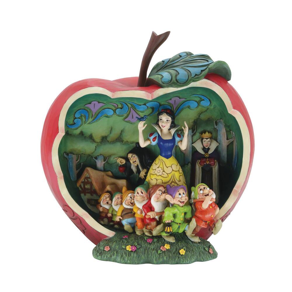 Disney Wine Glass - Wicked Beauty Snow White Apple