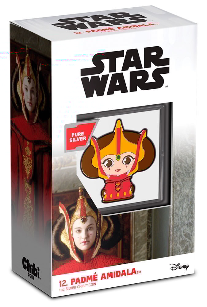 Padmé Amidala 1oz Silver Coin
