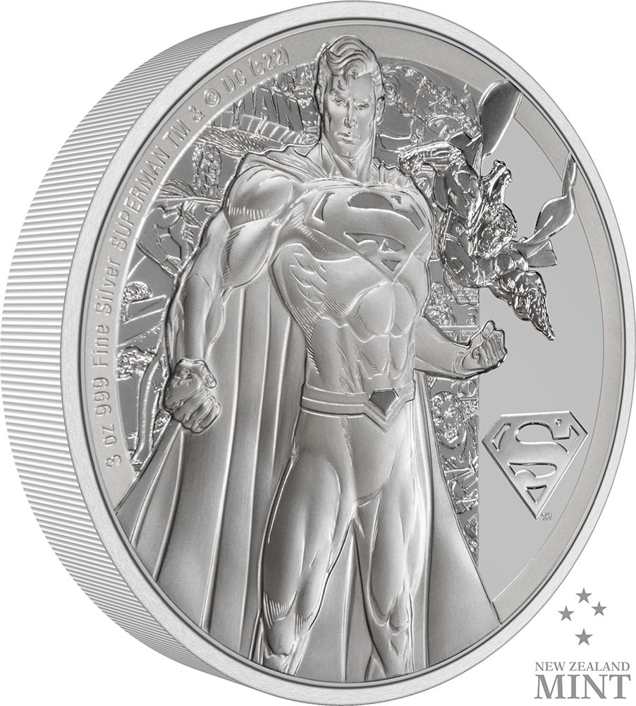 Superman Classic 3oz Silver coin