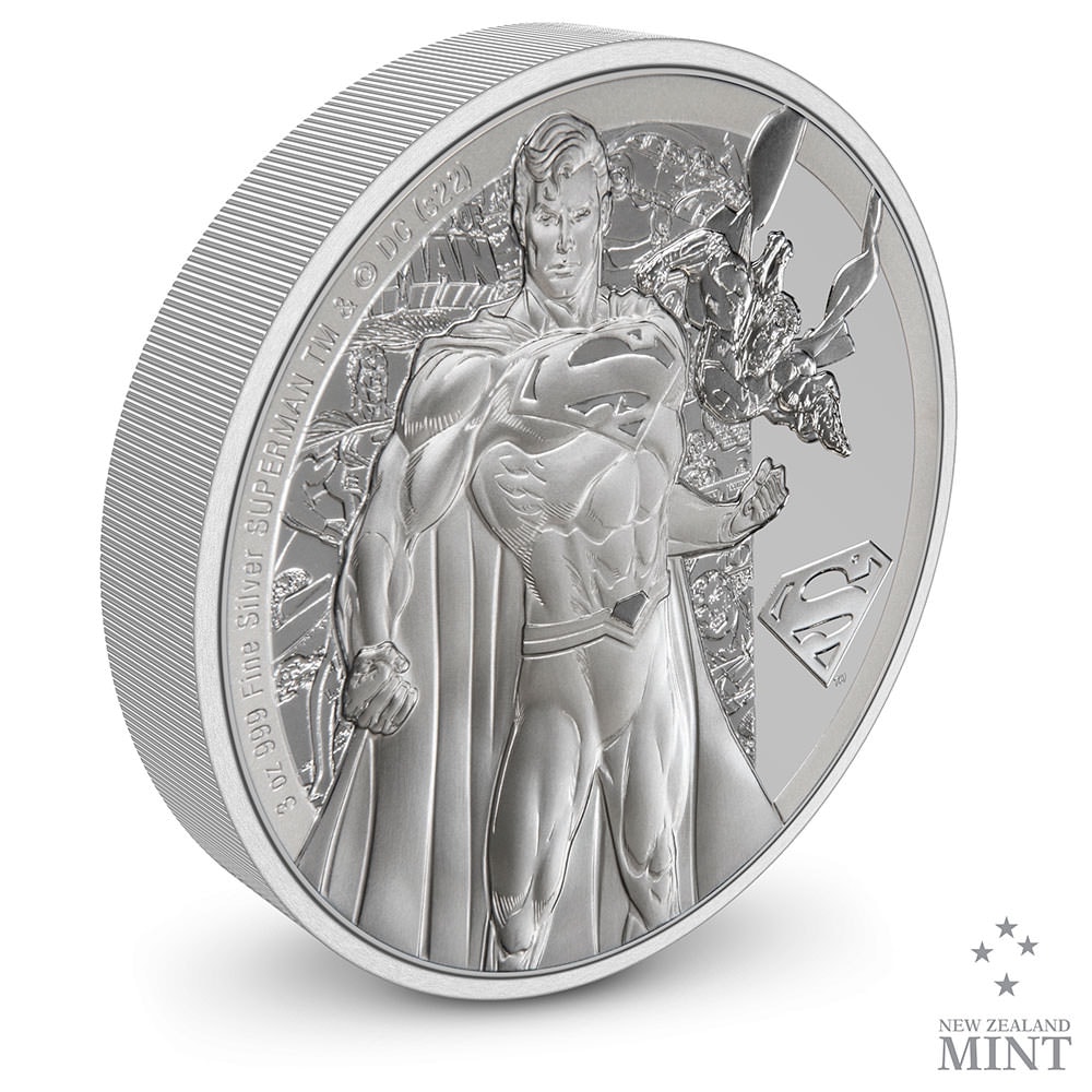 Superman Classic 3oz Silver coin