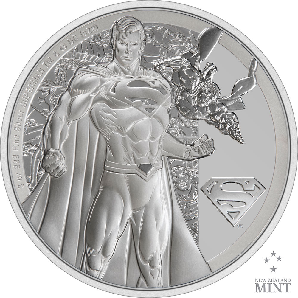 Superman Classic 3oz Silver coin