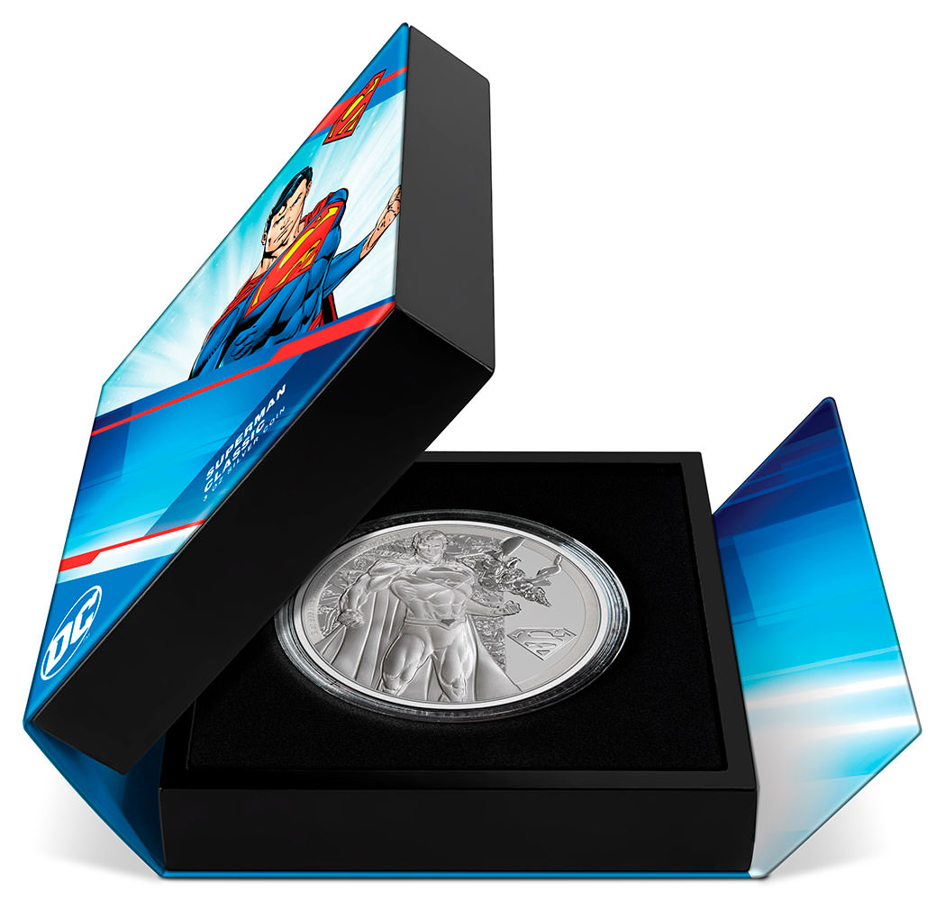 Superman Classic 3oz Silver coin