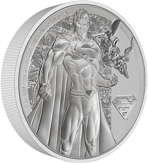 Superman Classic 3oz Silver coin