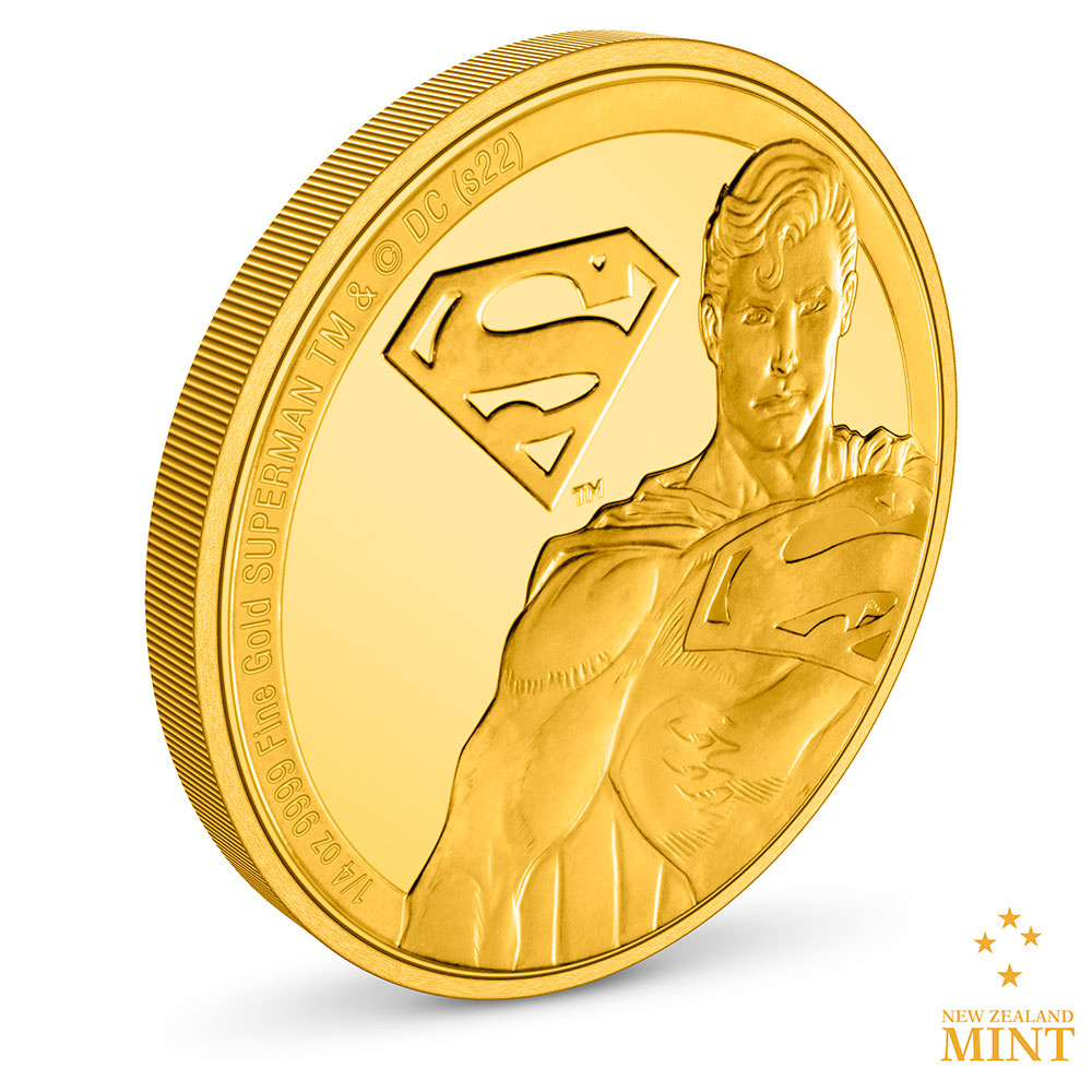 Superman Classic 1/4oz Gold Coin
