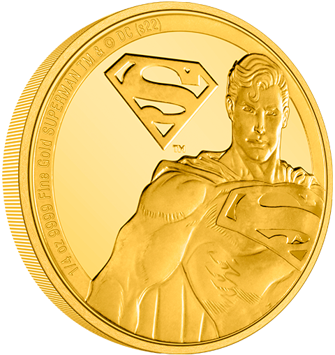 Superman Classic 1/4oz Gold Coin