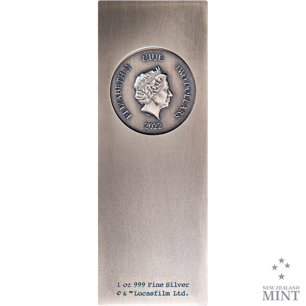 Han Solo in Carbonite 1oz Silver Coin