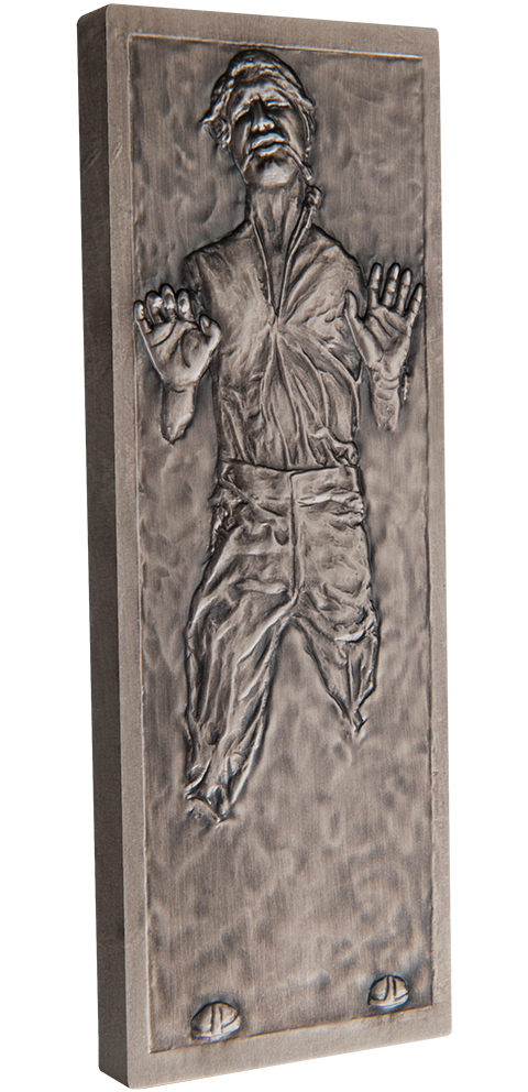Han Solo in Carbonite 1oz Silver Coin