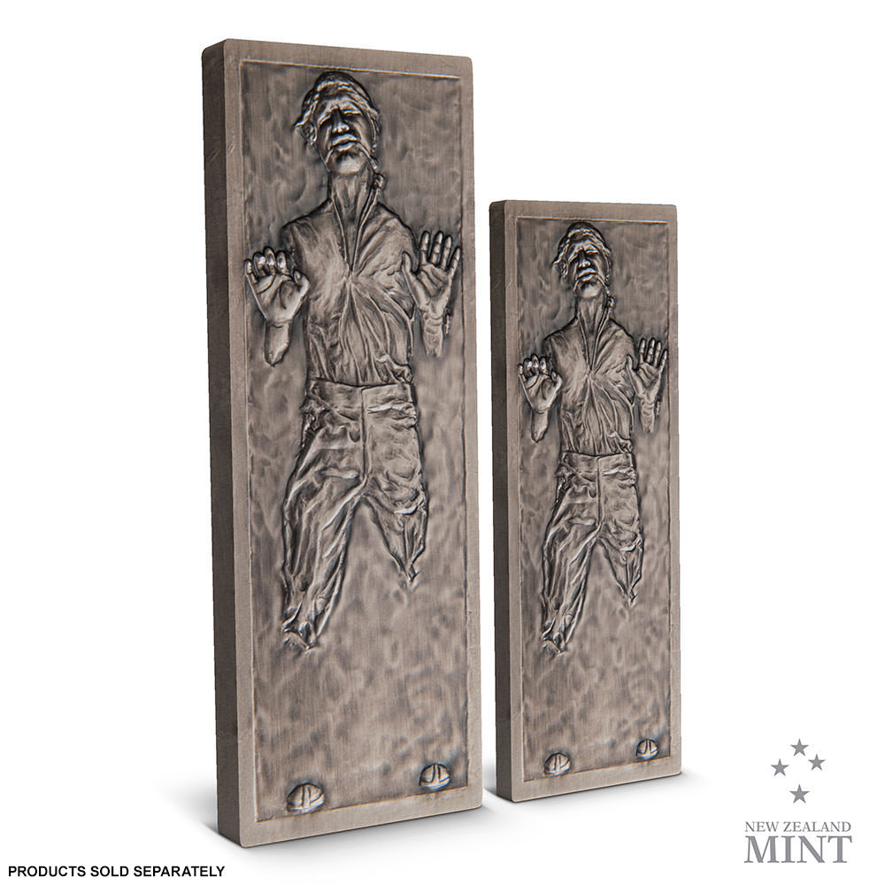 Han Solo in Carbonite 3oz Silver Coin